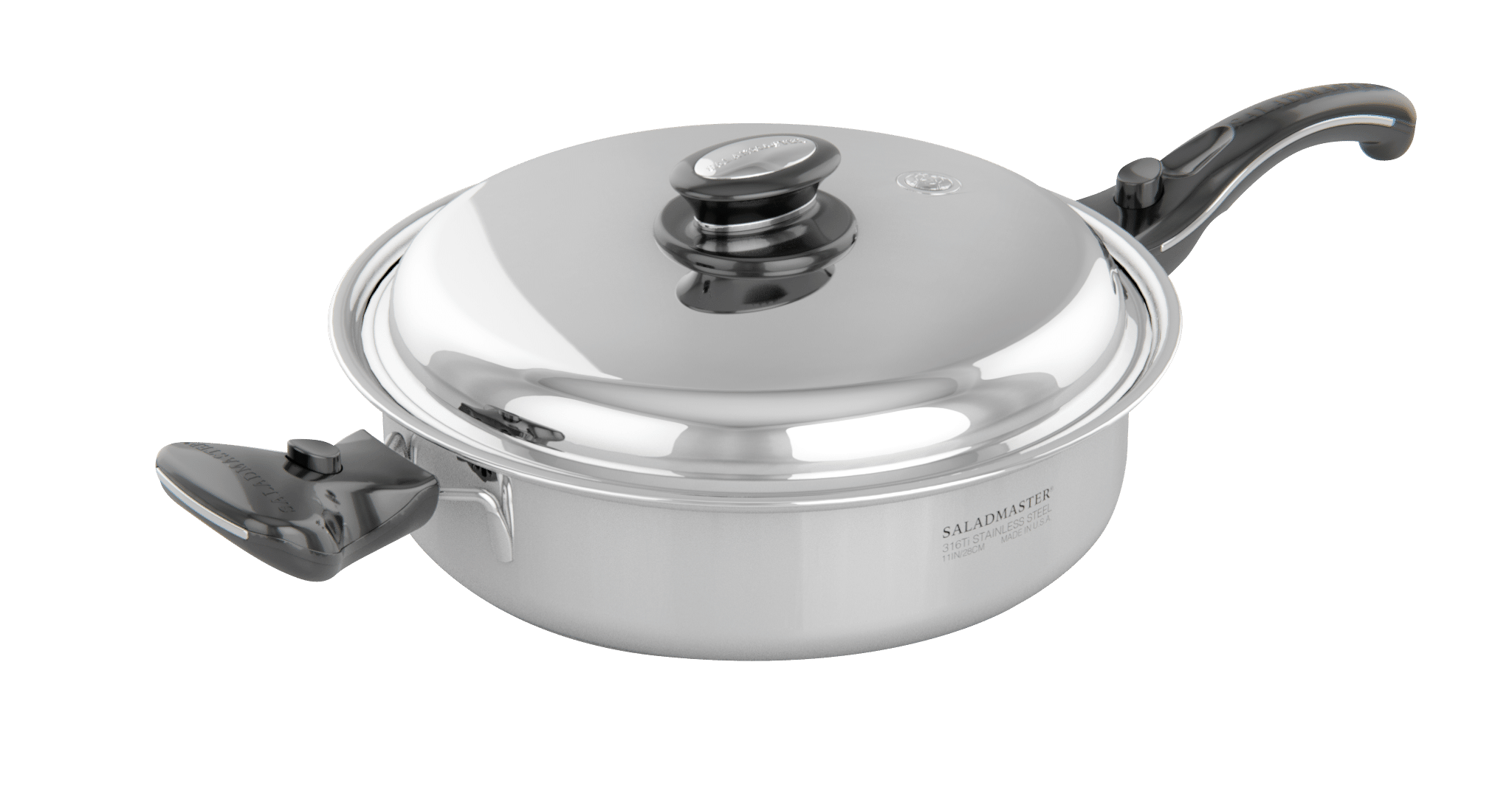 11 in. (27.9cm) Stainless Steel Skillet with Cover
