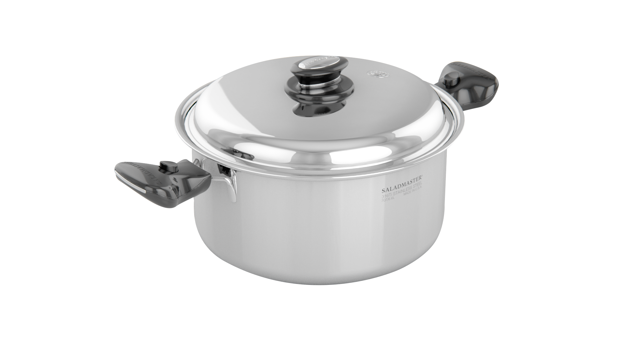7 Qt. (6.6L) Stainless Steel Roaster with Cover