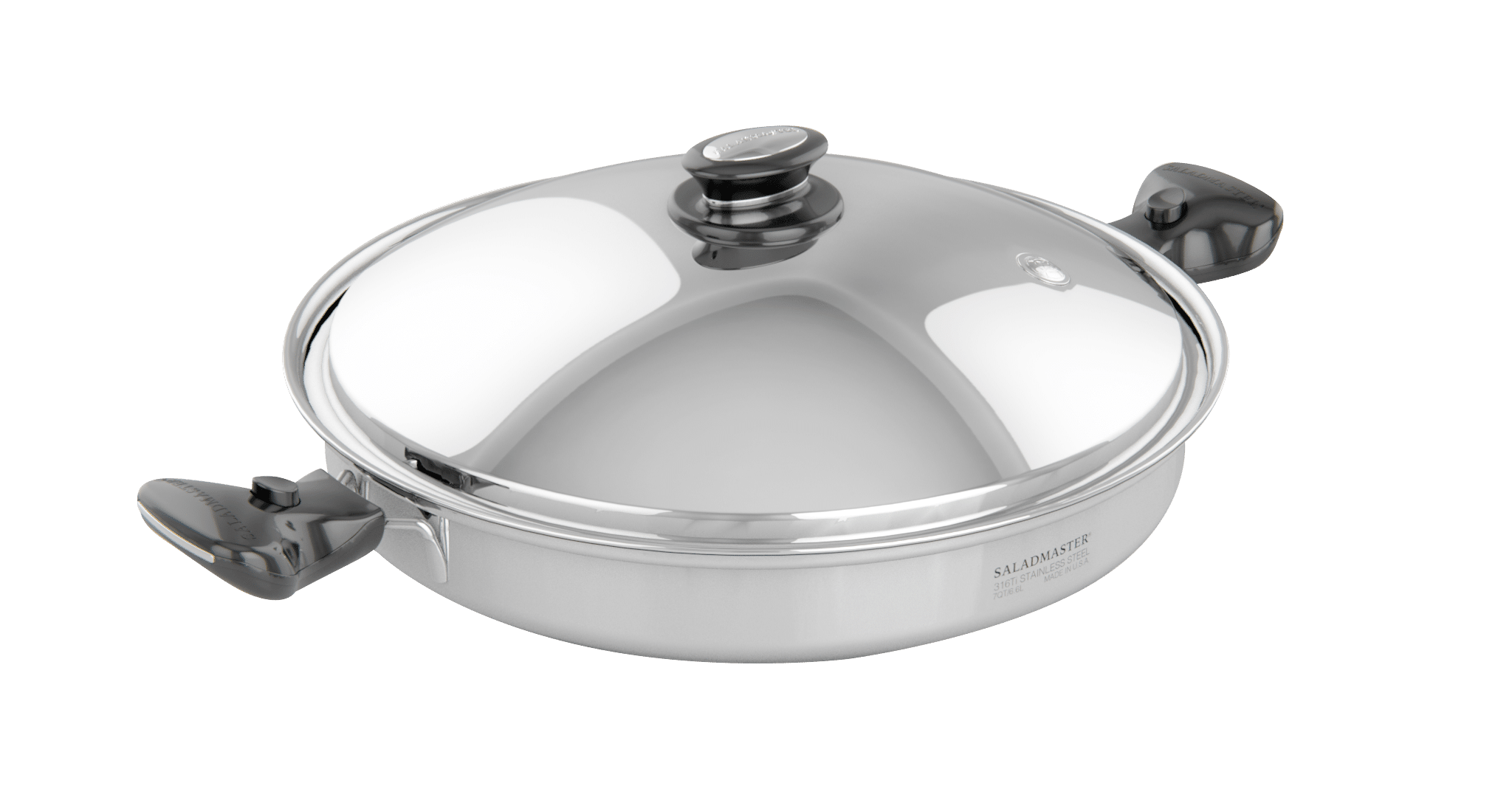 7 Qt. (6.6L) Wok with Cover
